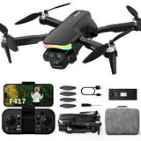Brand new! F417 Drone with Camera 1080P RGB LED Light 90?Electric Adjustable Lens360? Flip Ships to you Drone