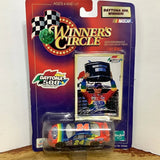 NASCAR diecast race car in Winners Circle blister pack