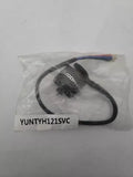 Replacement motor YUNTYH121SVC with blue wire, sealed in clear plastic bag