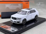 GCD 1/64 Scale Toyota Century G70 SUV White Diecast Car Model Toy Gift Toy