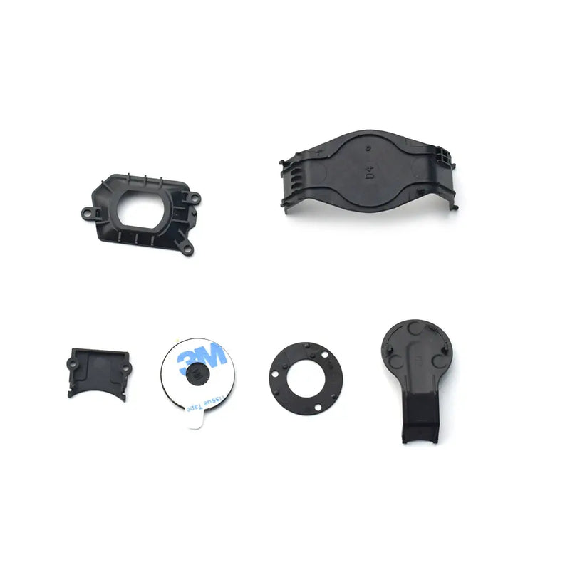 Drone gimbal cover set of black plastic motor arm and camera housing parts