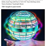 Brand new Boomerang Flying Orb Hover Ball Drone toy with LED lights Ships to you Drone