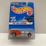 Orange & Chrome Way 2 Fast Car Hot Wheels Diecast 7/12 1997 1st Editions Series #514 Ships to you