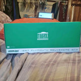 1:18 diecast Plymouth Belvedere GTX model in green Artisan packaging box
