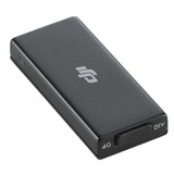 4G wireless cellular dongle device, dark gray, rectangular with 4G port label