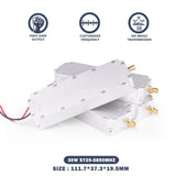 30W 5.8G 5725-5850MHz GAN Anti Drone Jammer Module RF PA Signal Power Amplifier Blocking Device UAV FPV C-UAS Solution Drone