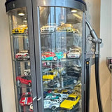 Diecast Model Car Display Cabinet Gas Pump Showcase Man Cave New York NY