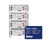 Deye Lithium Ion Batteries Pack SE-G5.1 Pro 51.2V 100Ah 5kWh LiFePO4 Battery for Home Energy Storage System 20kWh 25kWh 30kWh Drone