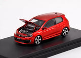 Maxwell 1:64 Red VW Golf GTI MK6 Hatchback Sports Model Diecast Metal Car Toy