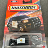 Ford Police Interceptor Explorer Utility Matchbox HW hot wheels 1/64 Diecast collector toy car! Corona CA