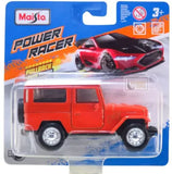 Maisto Toyota Land Cruiser FJ40 1960 Red 1:36 Scale 4.5 Inch Diecast Model Car Toy