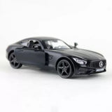 1:36 2 Doors AMG GTS Model Car Diecast Toy Cars Boys Toys Kids Gifts Matte Black Toy