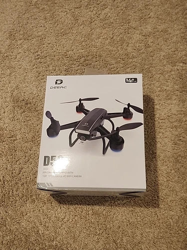 DEERC D50 drone box with quadcopter and camera