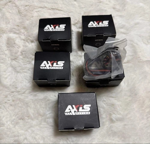 AXLS 1960KV brushless FPV drone motors 5-pack, boxed with wire set