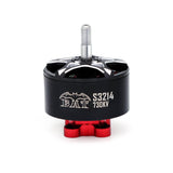 Black BAT S3214 730kv brushless drone motor with silver threaded shaft