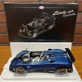 LCD models 1/18  Pagani Zonda HP Barchetta HP BLUE Diecast Super Car Parts