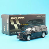 ZD Masdi 1:64 Black Escalade Full Size SUV Sports Model Diecast Metal Car BN Toy