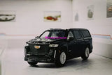 Masdi 1:64 Black Escalade Full Size SUV Sports Model Diecast Metal Car Toy