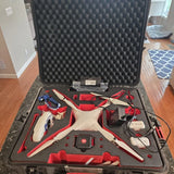 DJI Phantom 2 Vision Plus Drone With HPRC Case - Untested Used Needs New Batts Drone