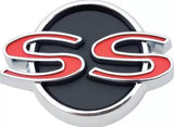 Trim Parts Zinc Diecast SS Grille Emblem For 1966 Chevy II Nova Models (For: Chevrolet) Parts