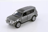Nissan Patrol Y62, Gray - Tayumo TM15215GY - 1/36 scale Diecast Model Toy Car Toy