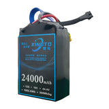 2024 New Technology Smaller Size Rechargeable Solid-State Lipo Battery 12S 44.4V 24000mAh 10c for UAV Drone Drone