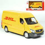 1:36 Mercedes-Benz Sprinter DHL Van Alloy Diecast Toy Vehicle Gift Collection Toy