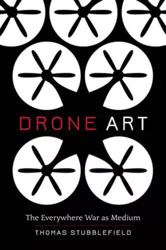 Used book cover: black with DRONE ART title and drone propeller graphic.