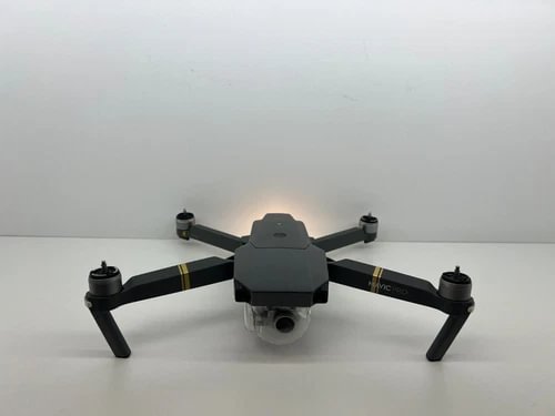 DJI Mavic Pro 4K quadcopter drone with front camera and grey arms