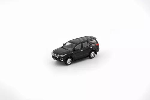 Black 1:64 Toyota Fortuner 1998 diecast model car