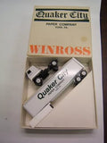 Quaker City Paper Company diecast Mack cab truck in box, black with Quaker City logo