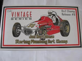 Jim Hurtubise Sterling Plumbing Dirt Champ diecast race car in red on box