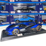 New Maisto 1/18 Scale Diecast Model Cars  Lamborghini V12 1/18 Vision Gran Blue Parts
