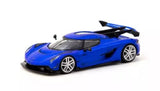 USA Seller: Tarmac Works 1/64 Koenigsegg Jesko Attack Blue Diecast Car Parts
