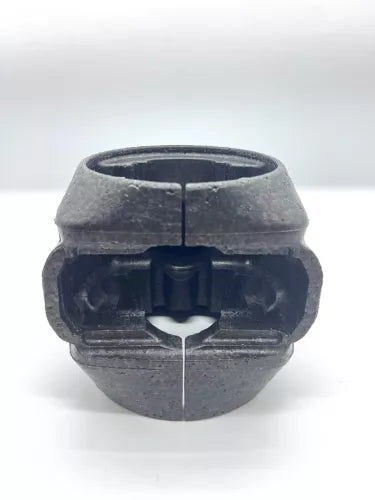T50 motor protective cover shell in dark gray with side openings