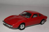 PLAYART DIECAST HONG KONG OPEL GT, RED, EXCELLENT, ORIGINAL Parts