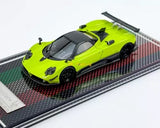 ZD U2 1:64 Green Zonda Tricolore Racing Sports Model Diecast Resin Car BN Parts