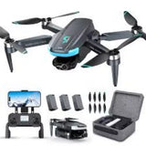 AUOSHI 2 Axis Gimbal Drones with 4K EIS Camera, S9S FPV RC Quadcopter, Follow me Drone