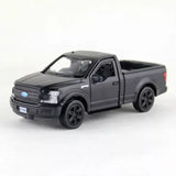 1:36 Ford F-150 Model Car Diecast Toy Cars Toys for Boys Girls Kids Matte Black Toy