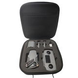 Hard EVA drone storage case with foam insert, open for drone controller and parts