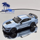 Mini GT Ford Mustang Shelby GT500 Heritage Edition Blue 1:64 Scale Diecast Toy
