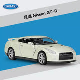 Welly 1:36 Nissan GTR Metal Diecast Pullback Model Car New in Box Toy