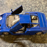 __ 1991 Toy Collector Car ~ Blue Burago Bijoux Collection (diecast) Bayport MN
