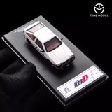 TM 1/64 Initial D AE86 Diecast Car Model Toy