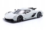 Koenigsegg Jesko Absolut 2022 Gray Diecast Model Car Toy 1:18 Scale GT Spirit Parts