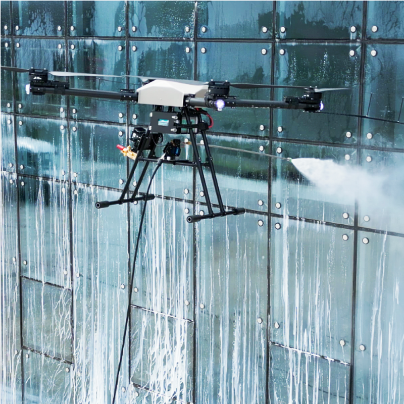 Hot-Selling Commercial Drones 4000psi High Pressure Carbon Jet Cleaning Adjustable Angle Window Wall Painting Long Range RC for Drone