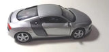 Kinsmart Gray Audi R8 Diecast Metal Car Scale 1:36 Pullback & Go Action Toy