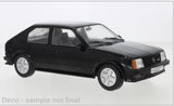 MCG 1:18 Scale Diecast Model Car - Opel Kadett D GTE (Vauxhall Astra mk1) Black Parts