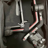 DJI RS3 Pro gimbal stabilizer with handle and camera control module
