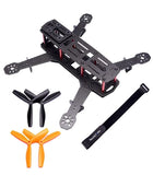 250mm FPV Racing Drone Frame 5 Inch Carbon Fiber Quadcopter Frame Kit with 4m... Drone